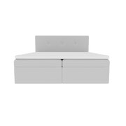 Stylefy Largetti Lit boxspring 140x200 cm Blanc