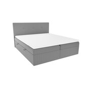 Stylefy Largetti Lit boxspring 200x200 cm Anthracite