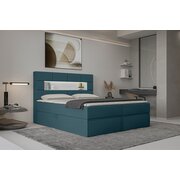 Stylefy Comfy Lit boxspring 160x200 cm Turquoise
