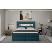 Stylefy Comfy Lit boxspring 160x200 cm Turquoise