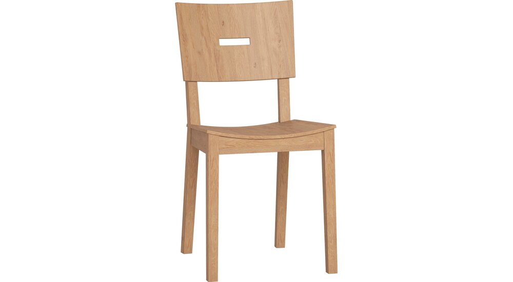 Stylefy Simplica I Chaise en bois