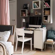 Stylefy Simplica I Chaise en bois Blanc