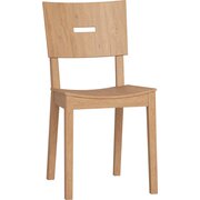 Stylefy Simplica I Chaise en bois Chêne 