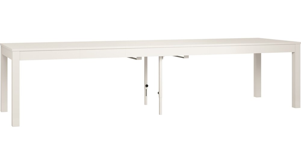 Stylefy Simplica Table de salle à manger Blanc