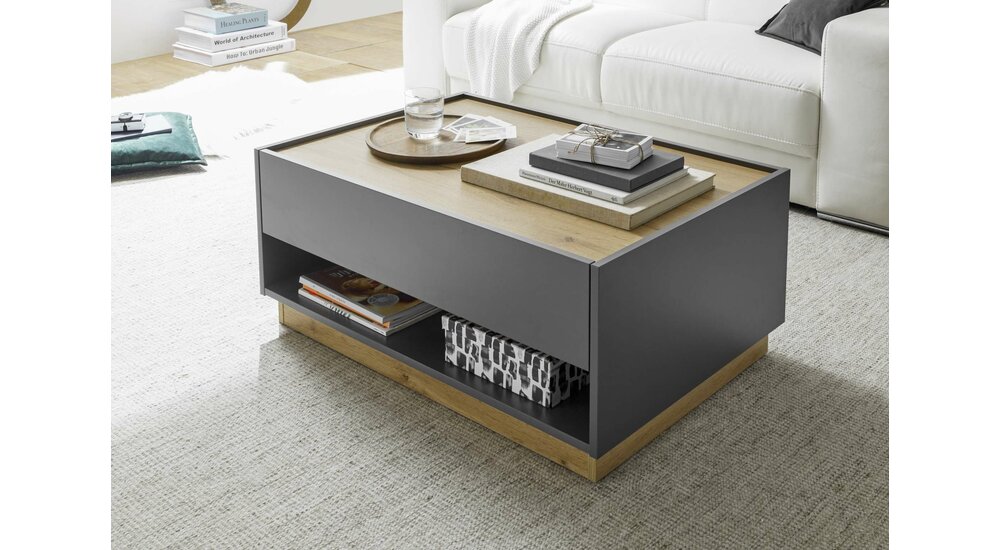 Stylefy Century Table basse Anthracite