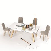 Stylefy Dakkara II Table de salle à manger