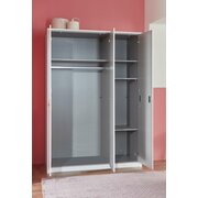 Stylefy Emilie II Armoire-penderie Blanc Rose
