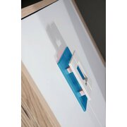 Stylefy Nicole I Armoire-penderie Blanc Chêne Turquoise